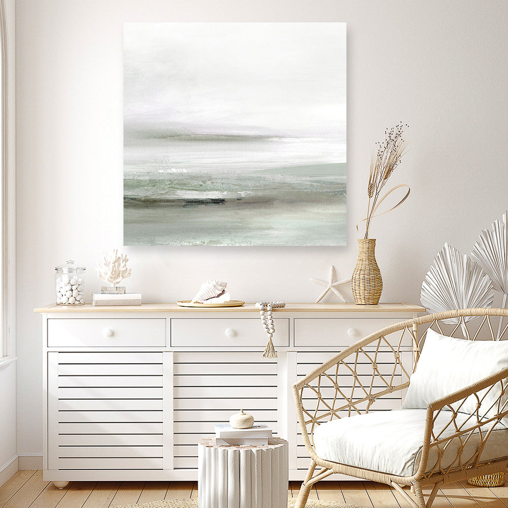 Shop Light Dawn 2 (Square) Canvas Print a painted abstract themed framed canvas wall art print from The Print Emporium artwork collection - Buy Australian made fine art painting style stretched canvas prints for the home and your interior decor space, TPE-DH-292-CA-40X40-NF