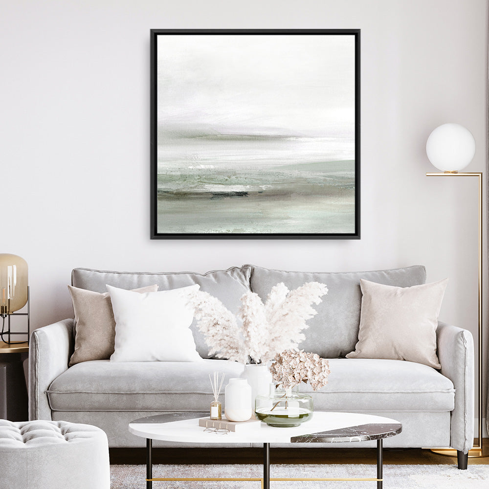 Shop Light Dawn 2 (Square) Canvas Print a painted abstract themed framed canvas wall art print from The Print Emporium artwork collection - Buy Australian made fine art painting style stretched canvas prints for the home and your interior decor space, TPE-DH-292-CA-40X40-NF