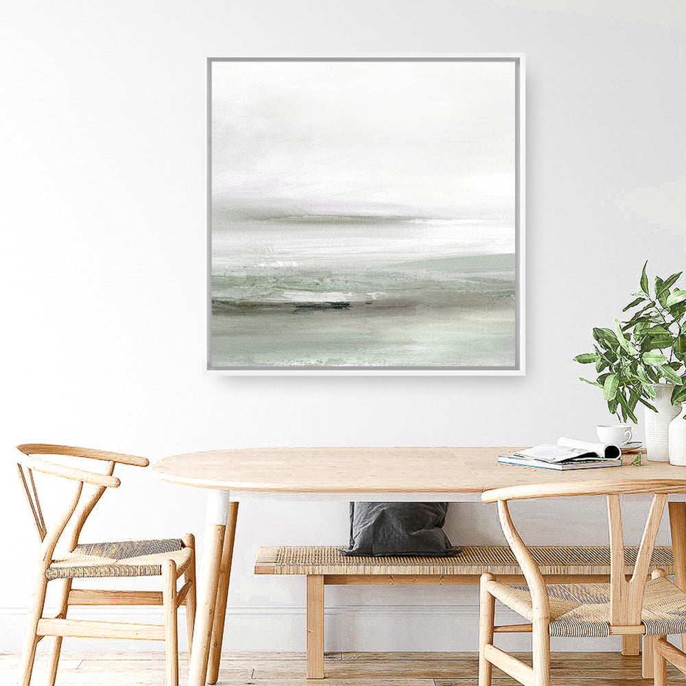 Shop Light Dawn 2 (Square) Canvas Print a painted abstract themed framed canvas wall art print from The Print Emporium artwork collection - Buy Australian made fine art painting style stretched canvas prints for the home and your interior decor space, TPE-DH-292-CA-40X40-NF