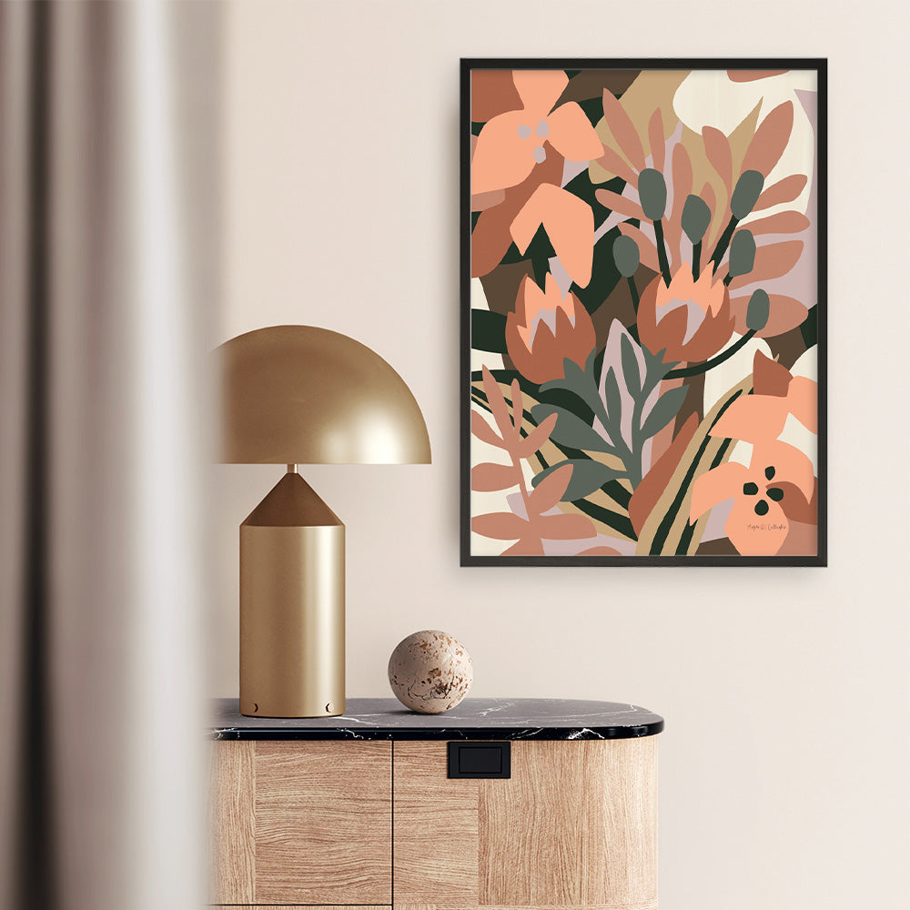 Shop Limited Results Sedona Art Print a floral themed painted wall art print from The Print Emporium wall artwork collection - Buy Australian made fine art painting style poster and framed prints for the home and your interior decor room, TPE-WA-66974-AP