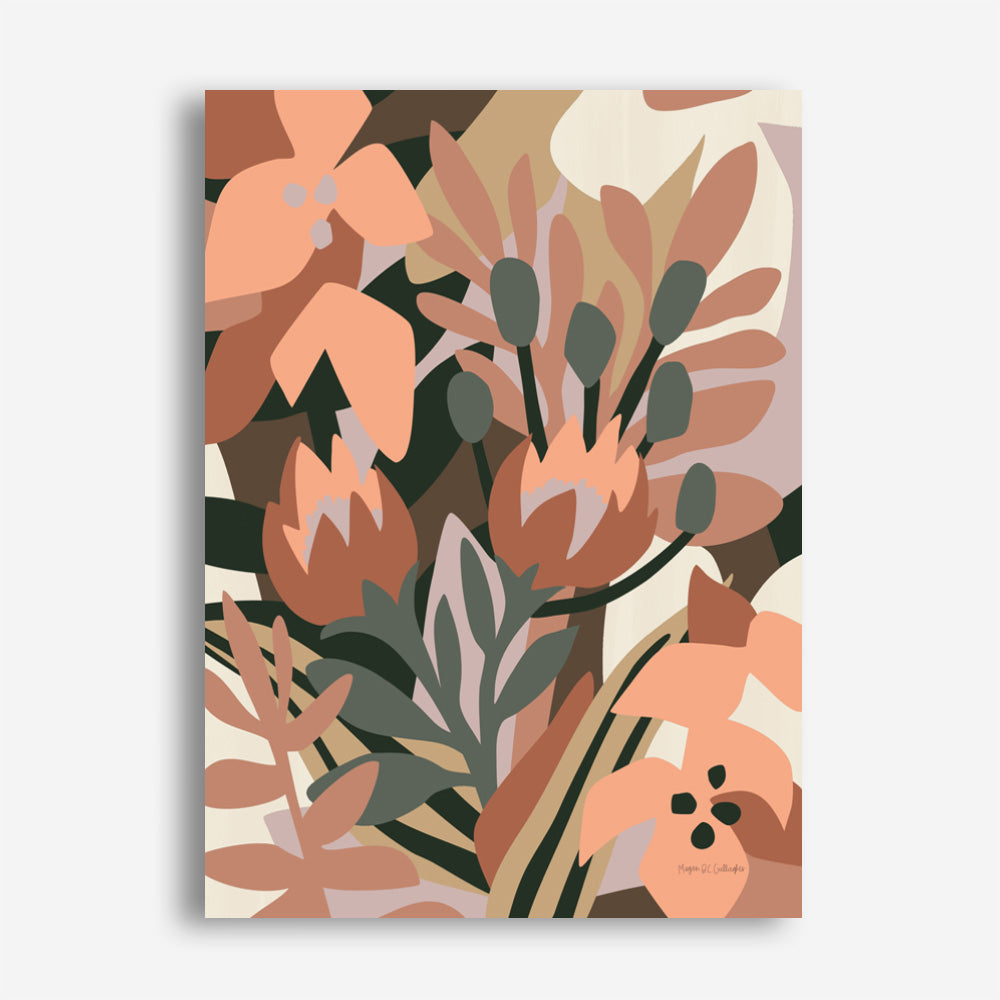 Shop Limited Results Sedona Canvas Print a floral themed painted framed canvas wall art print from The Print Emporium artwork collection - Buy Australian made fine art painting style stretched canvas prints for the home and your interior decor space, TPE-WA-66974-CA-35X46-NF
