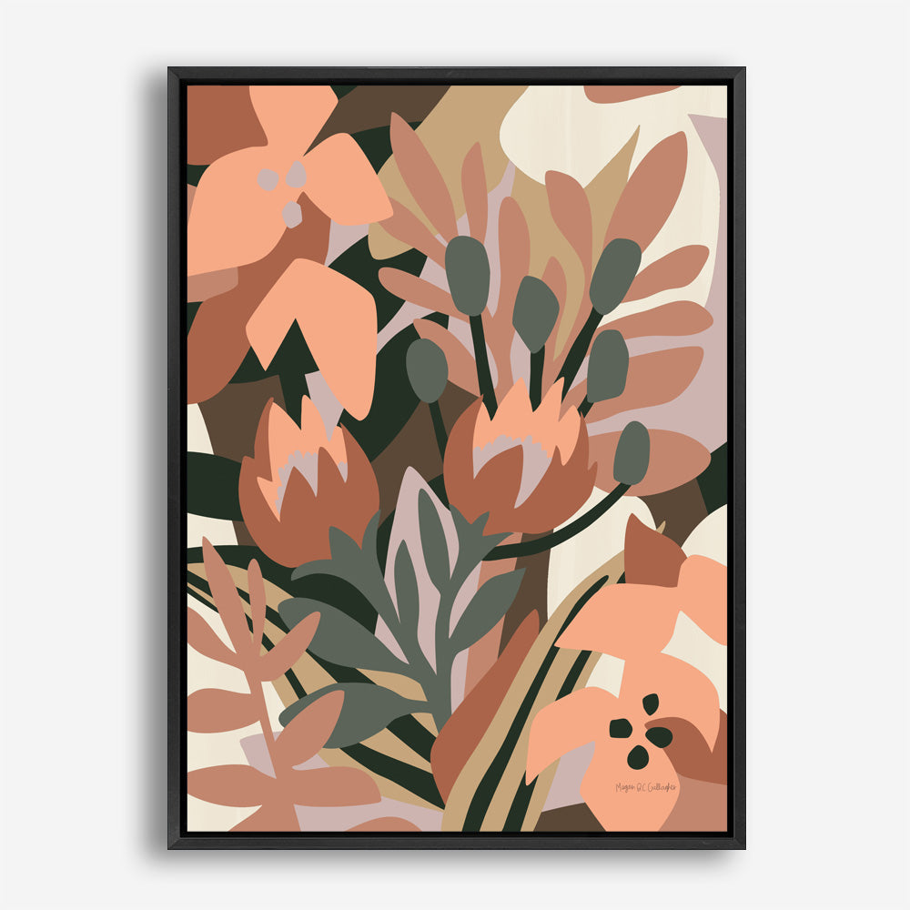 Shop Limited Results Sedona Canvas Print a floral themed painted framed canvas wall art print from The Print Emporium artwork collection - Buy Australian made fine art painting style stretched canvas prints for the home and your interior decor space, TPE-WA-66974-CA-35X46-NF