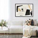 Shop Listening To Secrets Art Print a painted abstract themed wall art print from The Print Emporium wall artwork collection - Buy Australian made fine art painting style poster and framed prints for the home and your interior decor room, TPE-PC-EZ646-AP