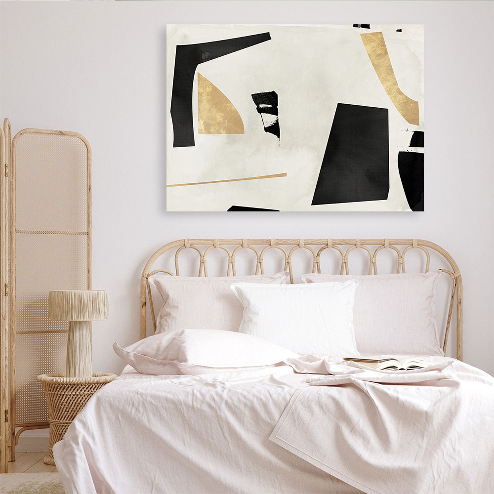 Shop Listening To Secrets Canvas Print a painted abstract themed framed canvas wall art print from The Print Emporium artwork collection - Buy Australian made fine art painting style stretched canvas prints for the home and your interior decor space, TPE-PC-EZ646-CA-35X46-NF