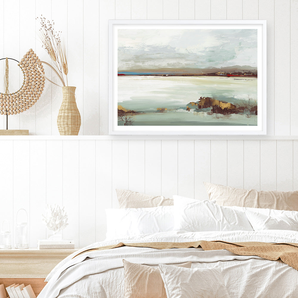 Shop Little Country I Art Print a painted abstract themed wall art print from The Print Emporium wall artwork collection - Buy Australian made fine art painting style poster and framed prints for the home and your interior decor room, TPE-PC-JN235-AP