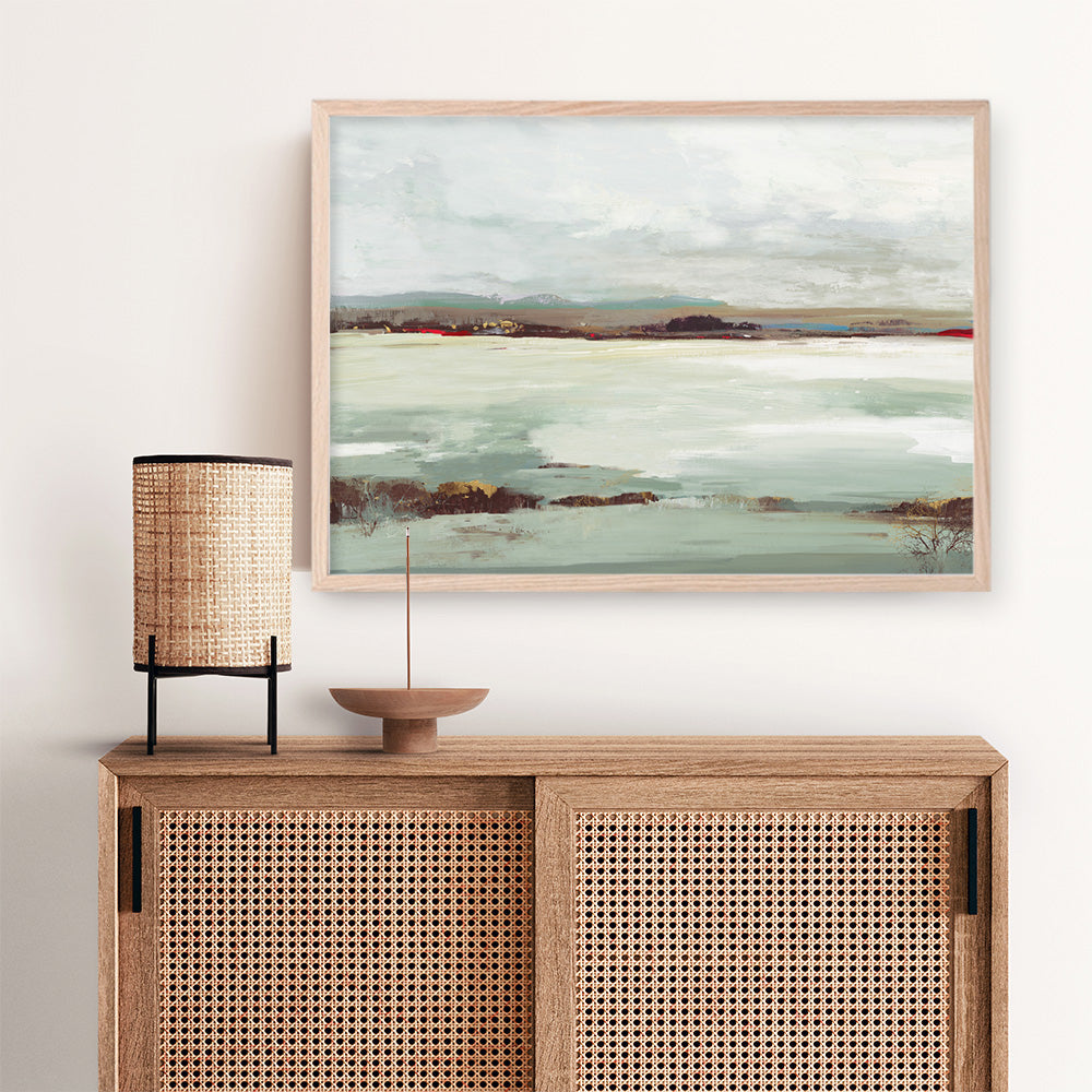 Shop Little Country II Art Print a painted abstract themed wall art print from The Print Emporium wall artwork collection - Buy Australian made fine art painting style poster and framed prints for the home and your interior decor room, TPE-PC-JN236-AP