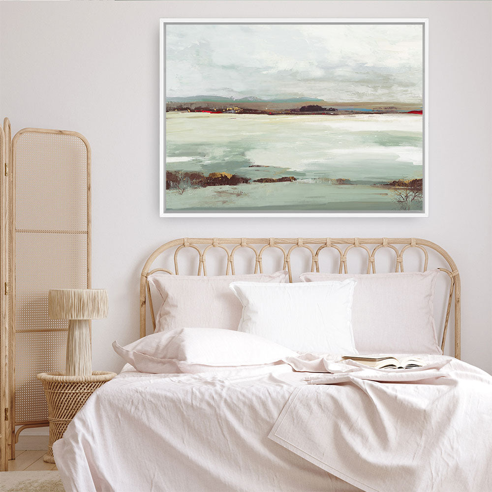 Shop Little Country II Canvas Print a painted abstract themed framed canvas wall art print from The Print Emporium artwork collection - Buy Australian made fine art painting style stretched canvas prints for the home and your interior decor space, TPE-PC-JN236-CA-35X46-NF