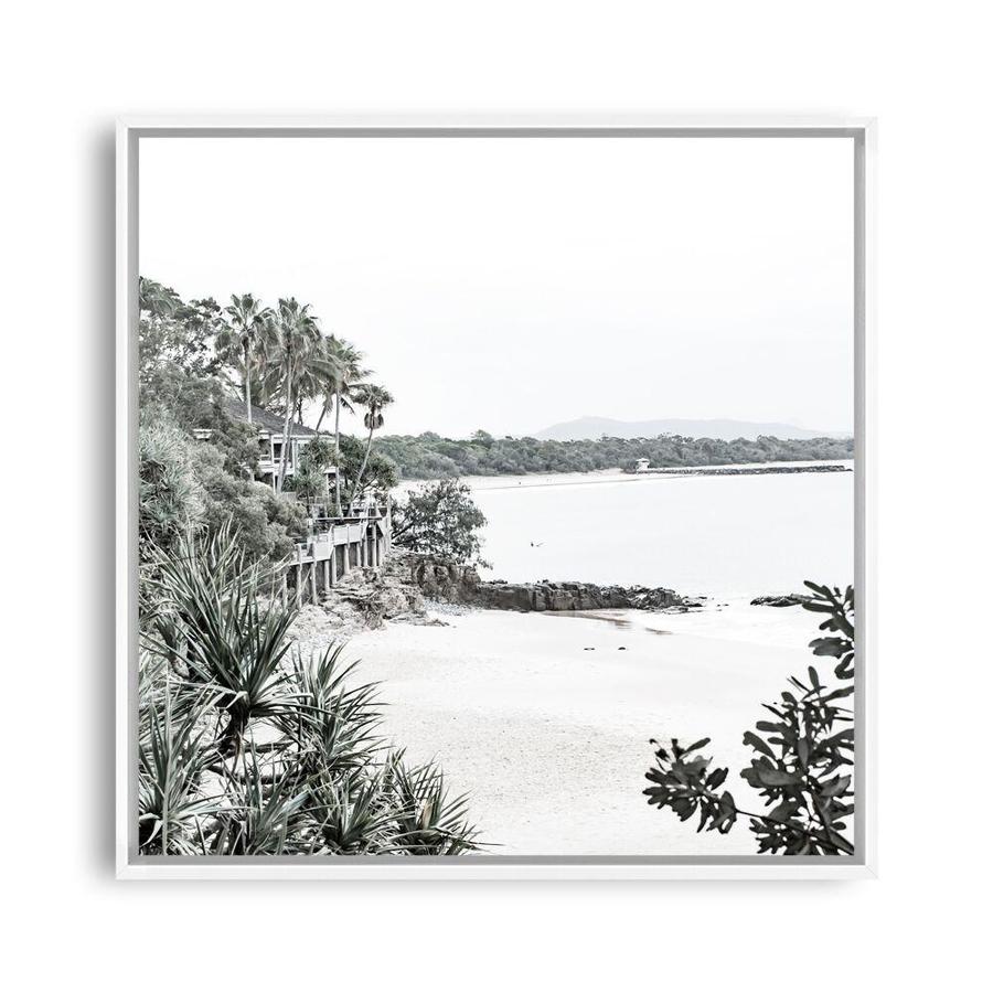 Shop Little Cove I (Square) Photo Canvas a coastal themed photography framed stretched canvas print from The Print Emporium wall artwork collection - Buy Australian made prints for the home and your interior decor space, TPE-603-CA-40X40-NF