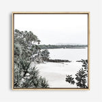 Shop Little Cove I (Square) Photo Canvas a coastal themed photography framed stretched canvas print from The Print Emporium wall artwork collection - Buy Australian made prints for the home and your interior decor space, TPE-603-CA-40X40-NF