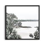 Shop Little Cove I (Square) Photo Canvas a coastal themed photography framed stretched canvas print from The Print Emporium wall artwork collection - Buy Australian made prints for the home and your interior decor space, TPE-603-CA-40X40-NF