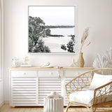 Shop Little Cove I (Square) Photo Canvas a coastal themed photography framed stretched canvas print from The Print Emporium wall artwork collection - Buy Australian made prints for the home and your interior decor space, TPE-603-CA-40X40-NF