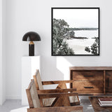 Shop Little Cove I (Square) Photo Canvas a coastal themed photography framed stretched canvas print from The Print Emporium wall artwork collection - Buy Australian made prints for the home and your interior decor space, TPE-603-CA-40X40-NF