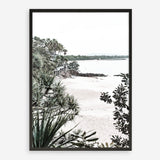 Shop Little Cove Photo Art Print a coastal themed photography wall art print from The Print Emporium wall artwork collection - Buy Australian made fine art poster and framed prints for the home and your interior decor, TPE-1062-AP