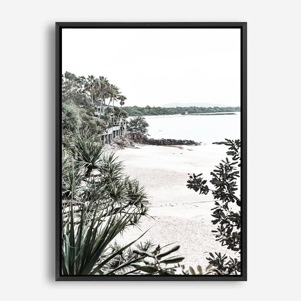 Shop Little Cove Photo Canvas Print a coastal themed photography framed stretched canvas print from The Print Emporium wall artwork collection - Buy Australian made prints for the home and your interior decor space, TPE-1062-CA-35X46-NF