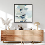 Shop Little Talks III (Square) Art Print a painted abstract themed wall art print from The Print Emporium wall artwork collection - Buy Australian made fine art painting style poster and framed prints for the home and your interior decor room, TPE-PC-EZ673-AP