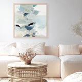 Shop Little Talks III (Square) Art Print a painted abstract themed wall art print from The Print Emporium wall artwork collection - Buy Australian made fine art painting style poster and framed prints for the home and your interior decor room, TPE-PC-EZ673-AP