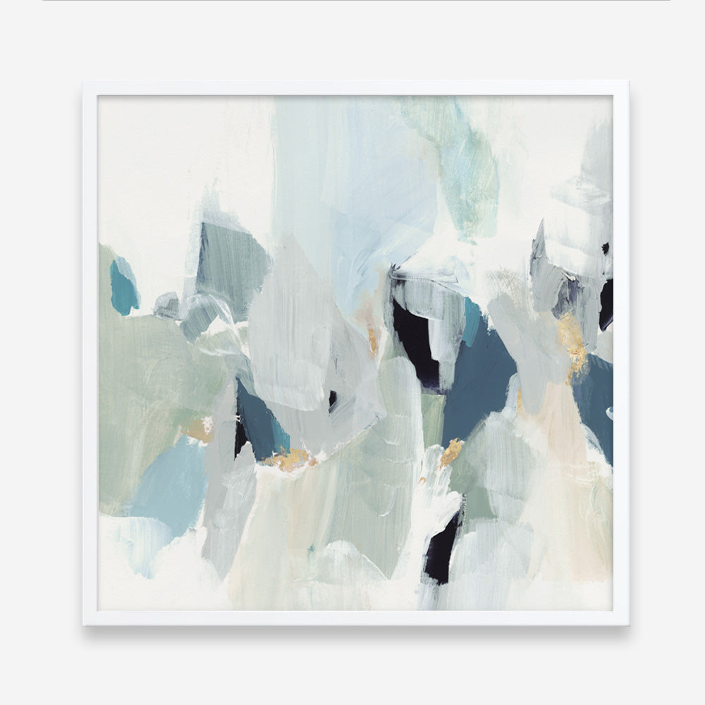 Shop Little Talks III (Square) Art Print a painted abstract themed wall art print from The Print Emporium wall artwork collection - Buy Australian made fine art painting style poster and framed prints for the home and your interior decor room, TPE-PC-EZ673-AP
