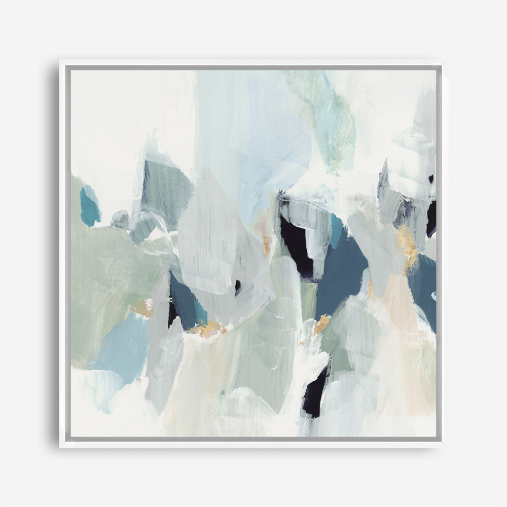 Shop Little Talks III (Square) Canvas Print a painted abstract themed framed canvas wall art print from The Print Emporium artwork collection - Buy Australian made fine art painting style stretched canvas prints for the home and your interior decor space, TPE-PC-EZ673-CA-40X40-NF