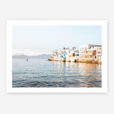 Shop Little Venice Mykonos I Photo Art Print a coastal themed photography wall art print from The Print Emporium wall artwork collection - Buy Australian made fine art poster and framed prints for the home and your interior decor, TPE-1377-AP
