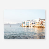 Shop Little Venice Mykonos I Photo Art Print a coastal themed photography wall art print from The Print Emporium wall artwork collection - Buy Australian made fine art poster and framed prints for the home and your interior decor, TPE-1377-AP