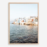 Shop Little Venice Mykonos II Photo Art Print a coastal themed photography wall art print from The Print Emporium wall artwork collection - Buy Australian made fine art poster and framed prints for the home and your interior decor, TPE-1378-AP