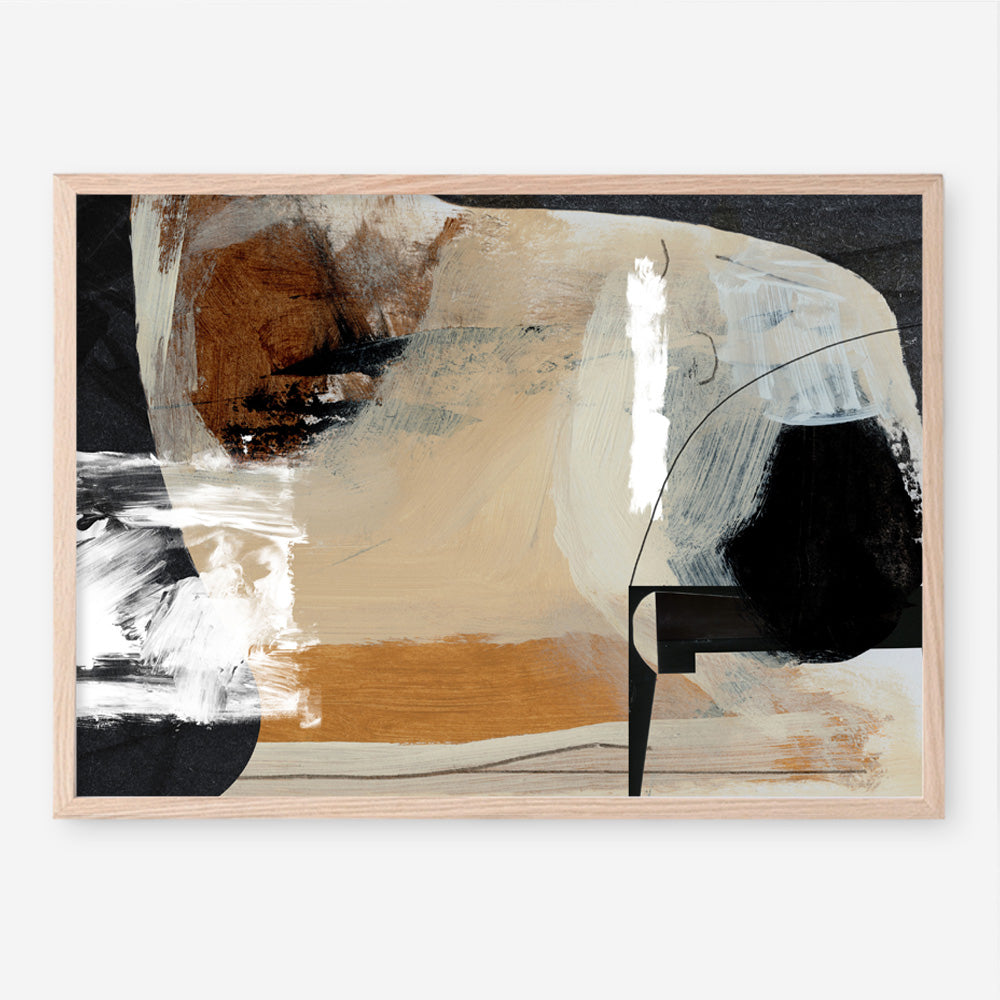 Shop Logical Art Print a painted abstract themed wall art print from The Print Emporium wall artwork collection - Buy Australian made fine art painting style poster and framed prints for the home and your interior decor room, TPE-DH-128-AP