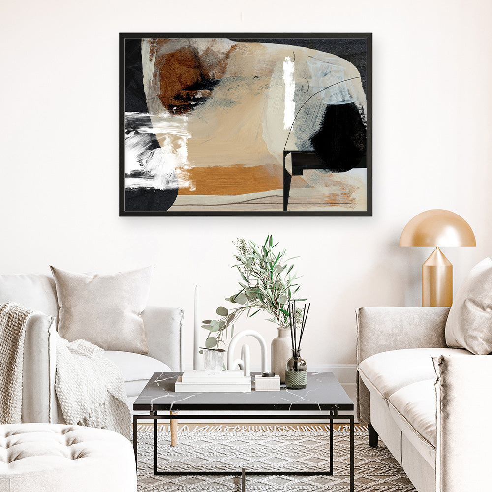 Shop Logical Art Print a painted abstract themed wall art print from The Print Emporium wall artwork collection - Buy Australian made fine art painting style poster and framed prints for the home and your interior decor room, TPE-DH-128-AP