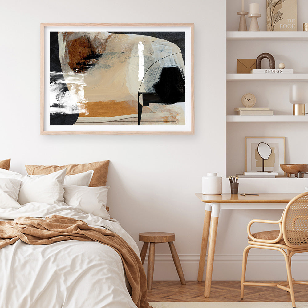 Shop Logical Art Print a painted abstract themed wall art print from The Print Emporium wall artwork collection - Buy Australian made fine art painting style poster and framed prints for the home and your interior decor room, TPE-DH-128-AP