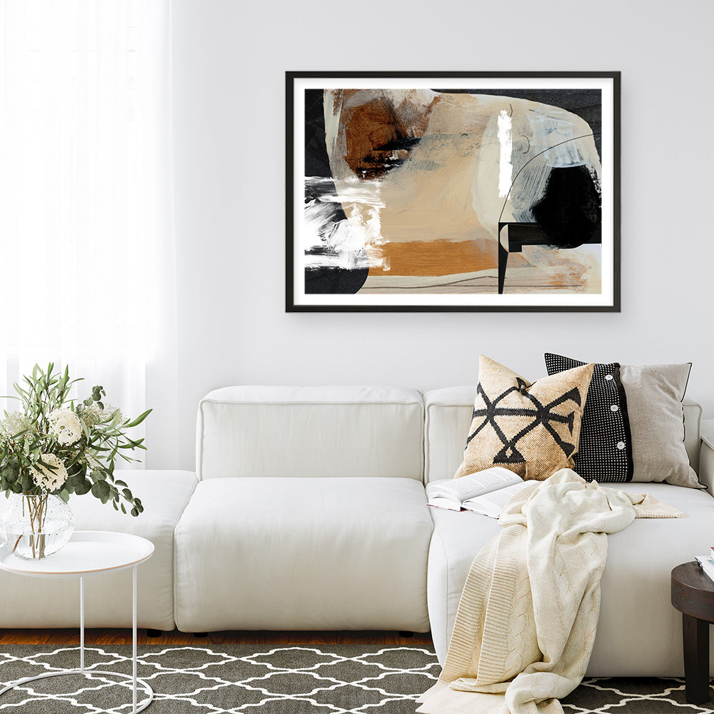 Shop Logical Art Print a painted abstract themed wall art print from The Print Emporium wall artwork collection - Buy Australian made fine art painting style poster and framed prints for the home and your interior decor room, TPE-DH-128-AP