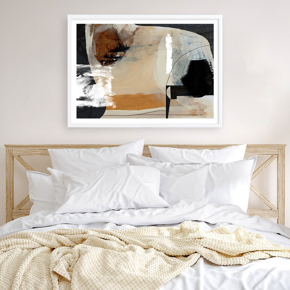 Shop Logical Art Print a painted abstract themed wall art print from The Print Emporium wall artwork collection - Buy Australian made fine art painting style poster and framed prints for the home and your interior decor room, TPE-DH-128-AP