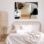 Shop Logical Canvas Print a painted abstract themed framed canvas wall art print from The Print Emporium artwork collection - Buy Australian made fine art painting style stretched canvas prints for the home and your interior decor space, TPE-DH-128-CA-35X46-NF