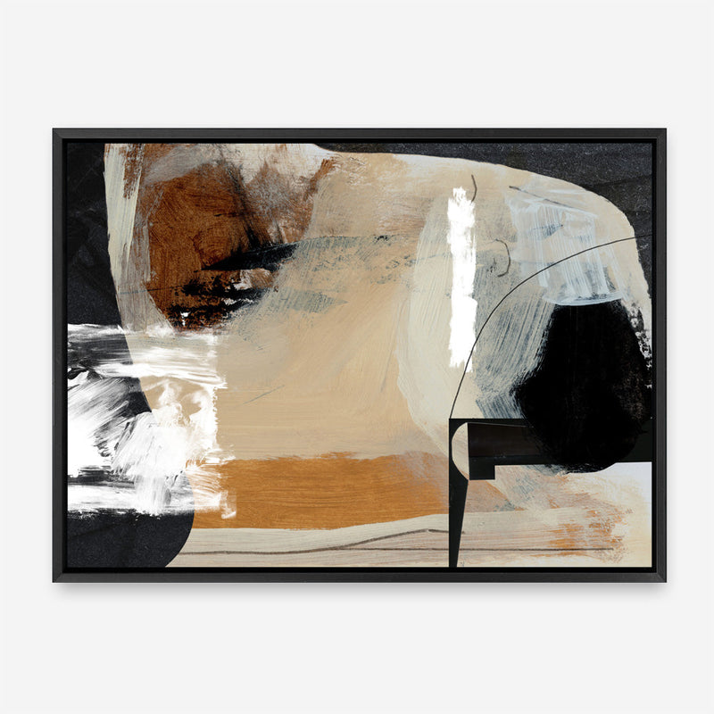 Shop Logical Canvas Print a painted abstract themed framed canvas wall art print from The Print Emporium artwork collection - Buy Australian made fine art painting style stretched canvas prints for the home and your interior decor space, TPE-DH-128-CA-35X46-NF