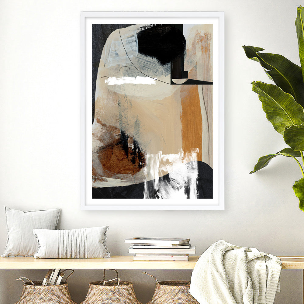 Shop Logical II Art Print a painted abstract themed wall art print from The Print Emporium wall artwork collection - Buy Australian made fine art painting style poster and framed prints for the home and your interior decor room, TPE-DH-192-AP