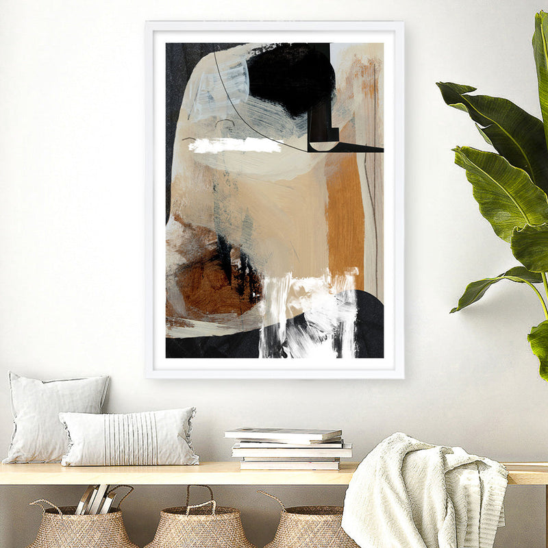 Shop Logical II Art Print a painted abstract themed wall art print from The Print Emporium wall artwork collection - Buy Australian made fine art painting style poster and framed prints for the home and your interior decor room, TPE-DH-192-AP