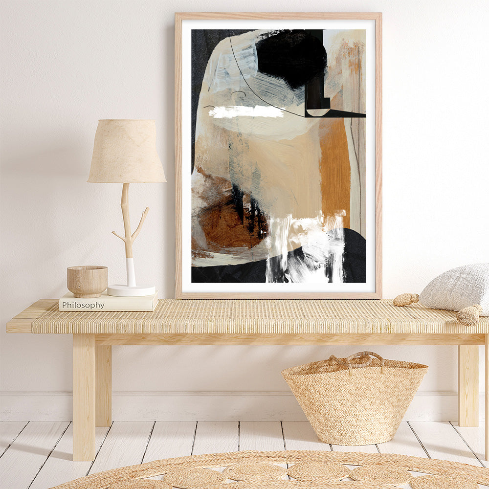 Shop Logical II Art Print a painted abstract themed wall art print from The Print Emporium wall artwork collection - Buy Australian made fine art painting style poster and framed prints for the home and your interior decor room, TPE-DH-192-AP