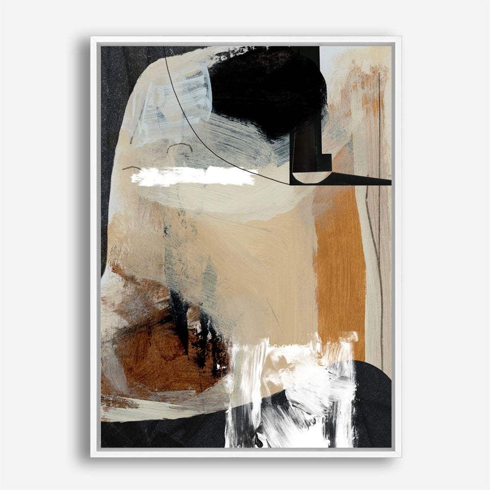 Shop Logical II Canvas Print a painted abstract themed framed canvas wall art print from The Print Emporium artwork collection - Buy Australian made fine art painting style stretched canvas prints for the home and your interior decor space, TPE-DH-192-CA-35X46-NF