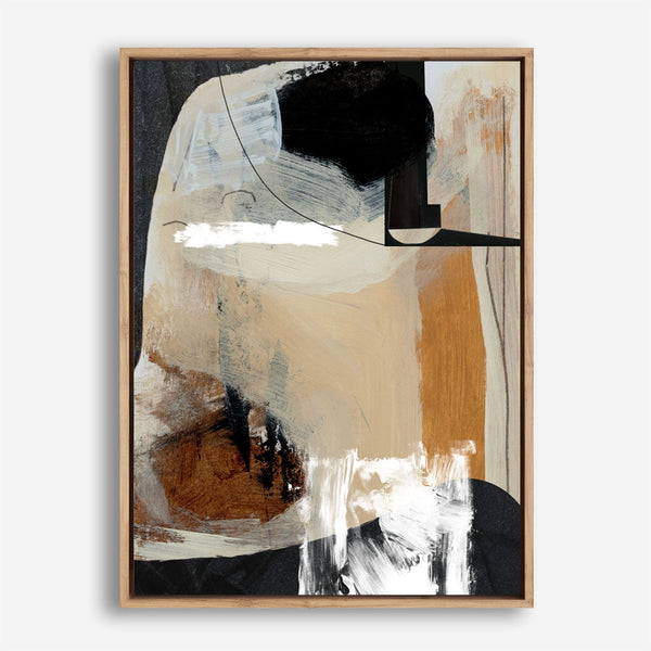 Shop Logical II Canvas Print a painted abstract themed framed canvas wall art print from The Print Emporium artwork collection - Buy Australian made fine art painting style stretched canvas prints for the home and your interior decor space, TPE-DH-192-CA-35X46-NF