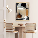 Shop Logical II Canvas Print a painted abstract themed framed canvas wall art print from The Print Emporium artwork collection - Buy Australian made fine art painting style stretched canvas prints for the home and your interior decor space, TPE-DH-192-CA-35X46-NF