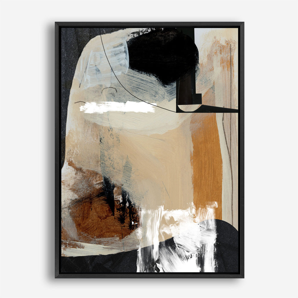 Shop Logical II Canvas Print a painted abstract themed framed canvas wall art print from The Print Emporium artwork collection - Buy Australian made fine art painting style stretched canvas prints for the home and your interior decor space, TPE-DH-192-CA-35X46-NF