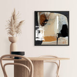 Shop Logical (Square) Art Print a painted abstract themed wall art print from The Print Emporium wall artwork collection - Buy Australian made fine art painting style poster and framed prints for the home and your interior decor room, TPE-DH-212-AP