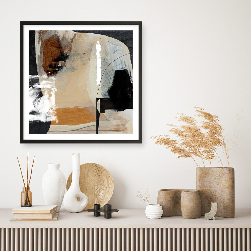 Shop Logical (Square) Art Print a painted abstract themed wall art print from The Print Emporium wall artwork collection - Buy Australian made fine art painting style poster and framed prints for the home and your interior decor room, TPE-DH-212-AP