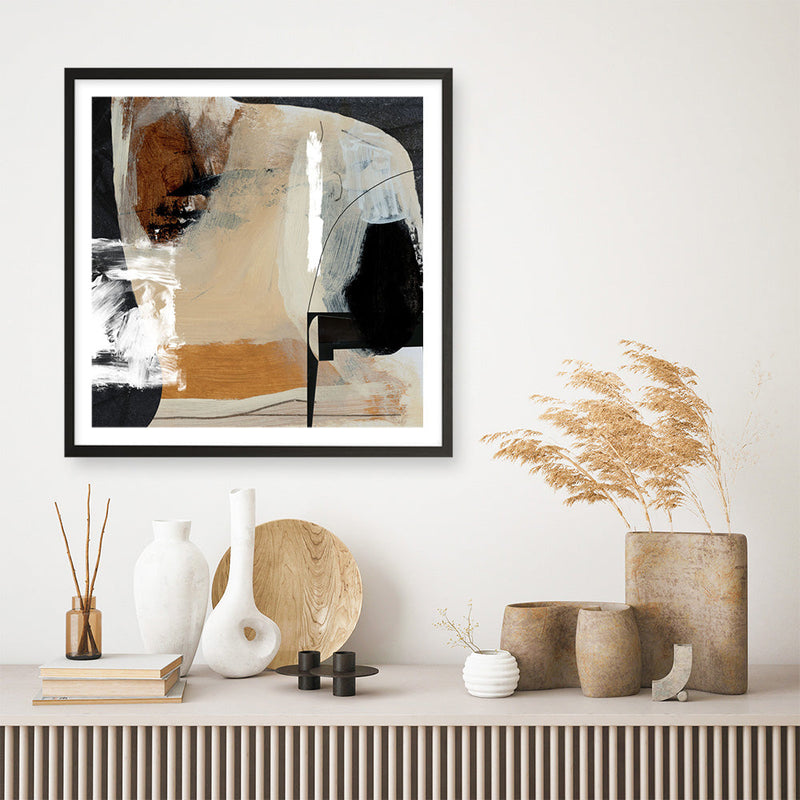 Shop Logical (Square) Art Print a painted abstract themed wall art print from The Print Emporium wall artwork collection - Buy Australian made fine art painting style poster and framed prints for the home and your interior decor room, TPE-DH-212-AP