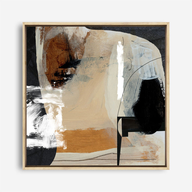 Shop Logical (Square) Canvas Print a painted abstract themed framed canvas wall art print from The Print Emporium artwork collection - Buy Australian made fine art painting style stretched canvas prints for the home and your interior decor space, TPE-DH-212-CA-40X40-NF