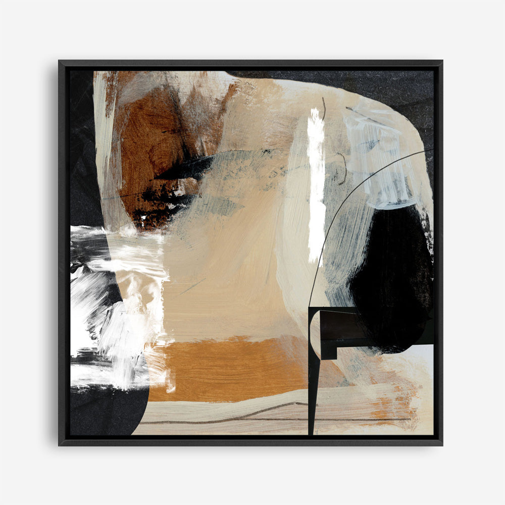 Shop Logical (Square) Canvas Print a painted abstract themed framed canvas wall art print from The Print Emporium artwork collection - Buy Australian made fine art painting style stretched canvas prints for the home and your interior decor space, TPE-DH-212-CA-40X40-NF