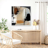 Shop Logical (Square) Canvas Print a painted abstract themed framed canvas wall art print from The Print Emporium artwork collection - Buy Australian made fine art painting style stretched canvas prints for the home and your interior decor space, TPE-DH-212-CA-40X40-NF