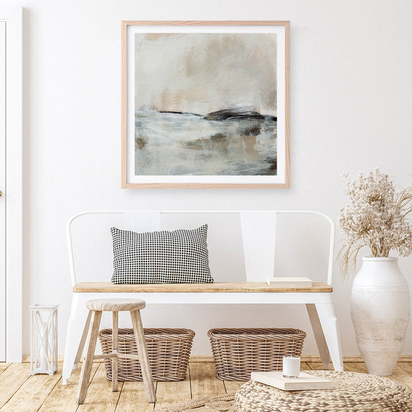 Shop Lost Time (Square) Art Print a painted abstract themed wall art print from The Print Emporium wall artwork collection - Buy Australian made fine art painting style poster and framed prints for the home and your interior decor room, TPE-DH-213-AP