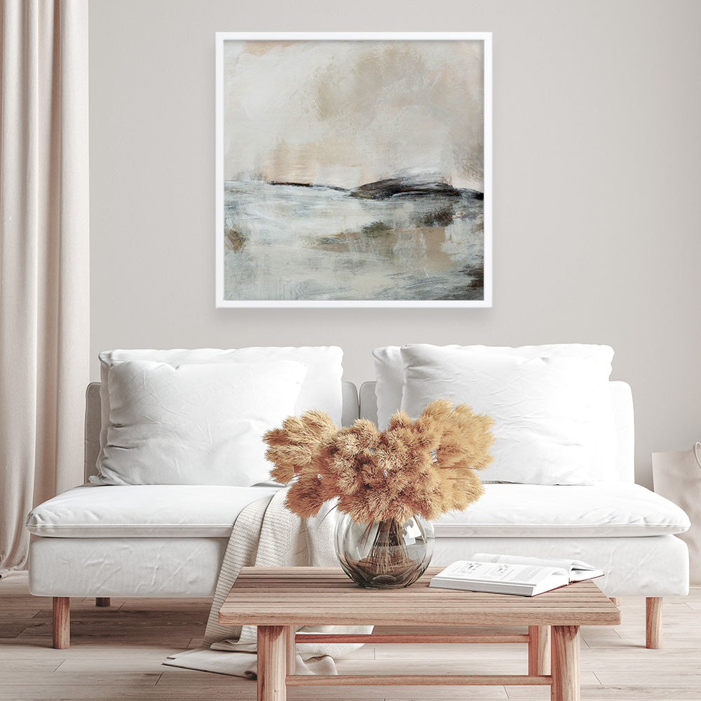 Shop Lost Time (Square) Art Print a painted abstract themed wall art print from The Print Emporium wall artwork collection - Buy Australian made fine art painting style poster and framed prints for the home and your interior decor room, TPE-DH-213-AP