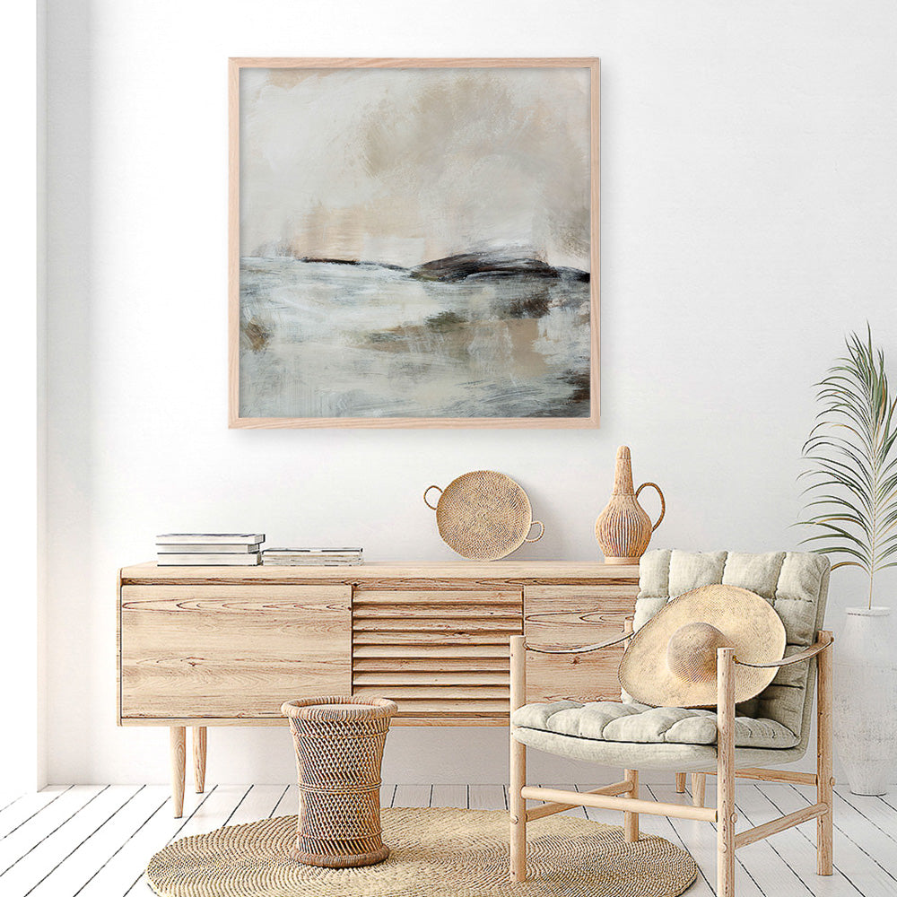 Shop Lost Time (Square) Art Print a painted abstract themed wall art print from The Print Emporium wall artwork collection - Buy Australian made fine art painting style poster and framed prints for the home and your interior decor room, TPE-DH-213-AP