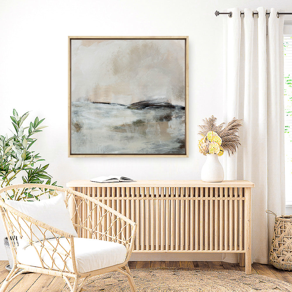 Shop Lost Time (Square) Canvas Print a painted abstract themed framed canvas wall art print from The Print Emporium artwork collection - Buy Australian made fine art painting style stretched canvas prints for the home and your interior decor space, TPE-DH-213-CA-40X40-NF