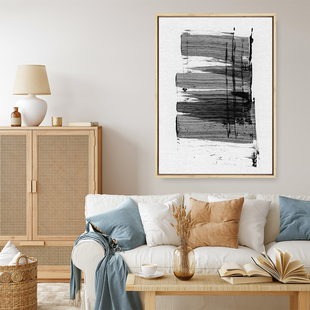 Shop Loud Canvas Print a painted abstract themed framed canvas wall art print from The Print Emporium artwork collection - Buy Australian made fine art painting style stretched canvas prints for the home and your interior decor space, TPE-DH-069-CA-35X46-NF